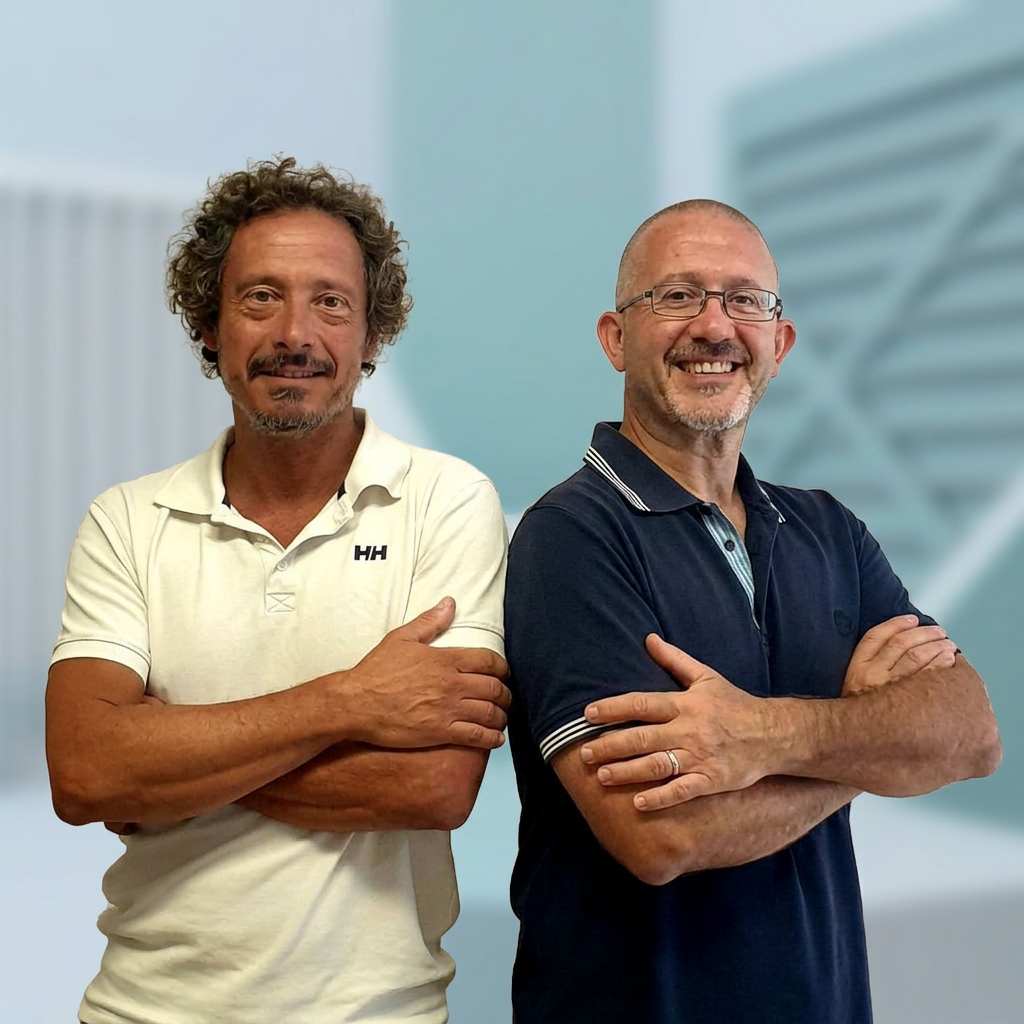 Alessandro e Daniele, fondatori del Centro A.T. Leonardo